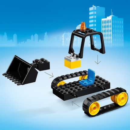 LEGO® Bagger auf der Baustelle 60252